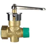 llave de gas de 1/2" cromada CGLL01CC CG LLAVE DE GAS 1/2 C/CAMPANA 1 llave de