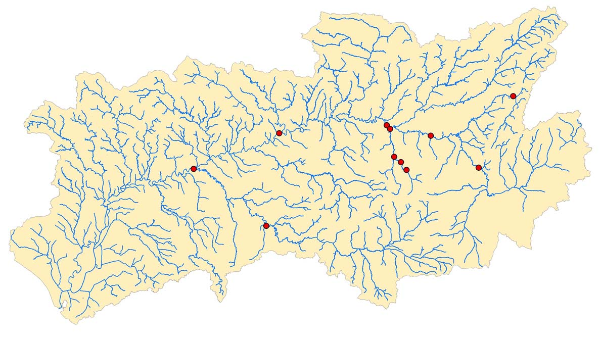 Estudio del caudal ecológico por tramo de río, r en el Ámbito de la