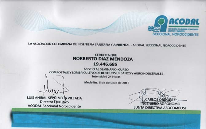 Asociación Colombiana de Ingeniería Sanitaria y Ambiental Acodal seccional