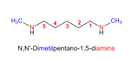 a. Se cambia la terminación O de las terminaciones ANO, ENO e INO por la palabra AMINA. Ej. -NH 2 Metilamina b.