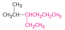 - Enumere las siguientes cadenas de alcanos (a) La cadena principal corresponderá a la de 7 átomos de carbono, la cual comienza a