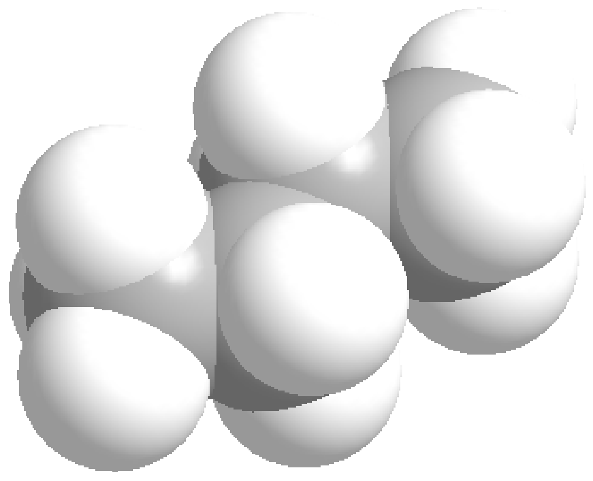 Metano ( 4 ) Peso molecular = 16.0 g/mol Temp. ebullición = -165º Propano ( 3 2 3 ) Peso molecular = 44.1 g/mol Temp. ebullición = -44.
