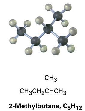 Metano Etano Propano Alcanos de cadena ramificada Alcannos que contienen