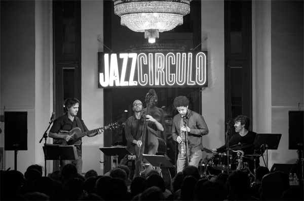 Hugo Fernández Quartet El pasado sábado, los aficionados madrileños tenían una cita ineludible con el ciclo Jazz Círculo.