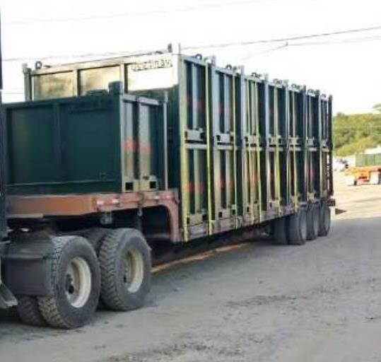 25. Contenedores Marinos Los contenedores pueden utilizarse para transportar objetos voluminosos o pesados: