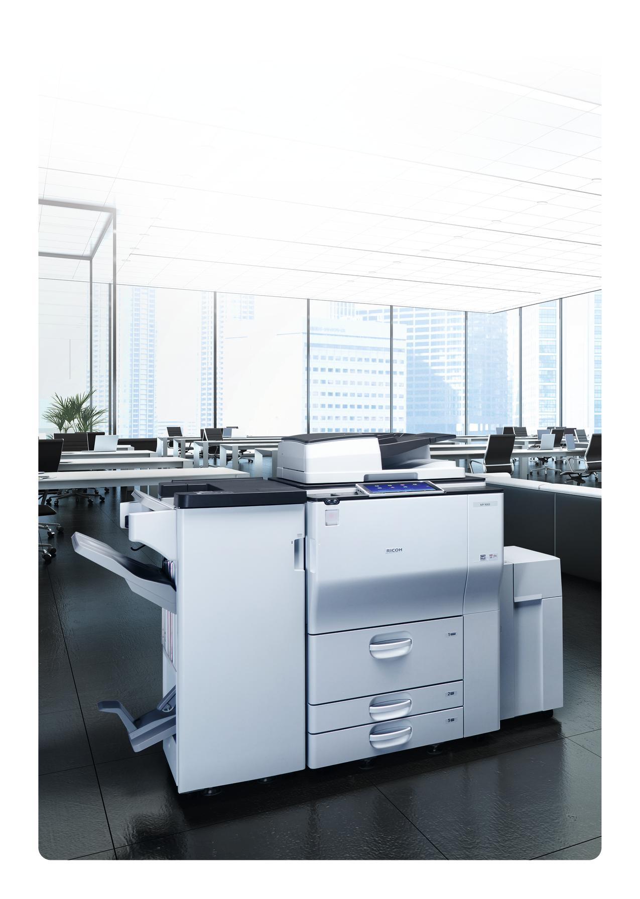 Gane agilidad y aumente la productividad de su negocio Transforme su oficina con las impresoras multifunción "smart" de calidad profesional, diseñadas para entornos con un gran volumen de impresión.