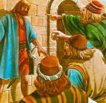 Huyendo de Saúl, David había buscado refugio junto a Aquis, el rey filisteo