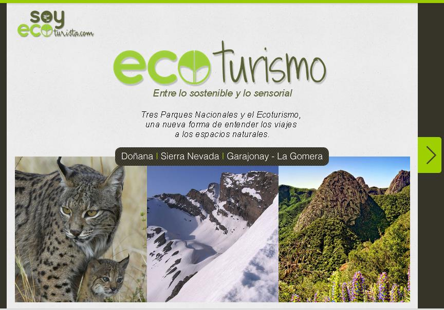 Plan de marketing Ecoturismo en España Folleto digital: