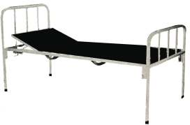 Pintura epoxi. Peso: 34kg. M-203 - Cama para Compañero, modelo bajo (economía de espacio) - para guardar debajo de la cama del paciente. Ruedas de 3 - Lastro de tela.