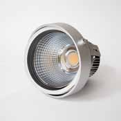 KARDAN Luminarias LED en aluminio, combinables y adaptables a multisistemas de downlights de 1 a 4 elementos. Driver incluido. *Bajo demanda (G 827 / H 927). 02376-12 Color Temp.