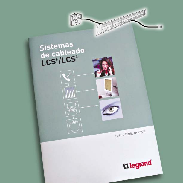 Sinergia Legrand: A la DLP evolutiva y el sistema Mosaic, se une el nuevo sistema de cableado VDI, LCS 6 /LCS 5 En un mercado cada día más consumidor de alta velocidad y mayor movilidad de