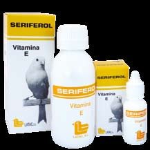720002 Seriferol Seri E Vitamina E esencial para la reproducción, indicado para todo tipo de pájaros.