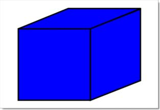 Ahora modifica los cuadrados con trasnformaciones y desplazamientos hasta conseguir más o menos el aspecto de un cubo (tras transformar debes igualar grosor del trazo en todas las figuras, si no has