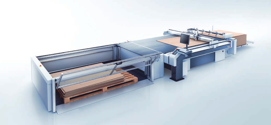 o carga semiautomática es una guía mecánica para facilitar la colocación correcta del material sobre la cinta de conveyor.