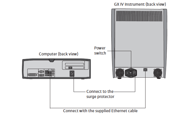 Conecte un extremo del cable Ethernet al puerto de red en la parte posterior