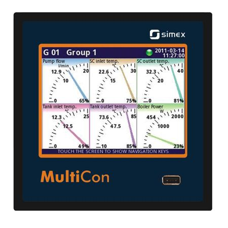 Introducción La serie MultiCon incluye registradores y controles avanzados en carcázas pequeñas.