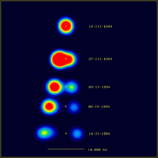 Observaciones de la fuente superluminica (micro cuasar) GRS