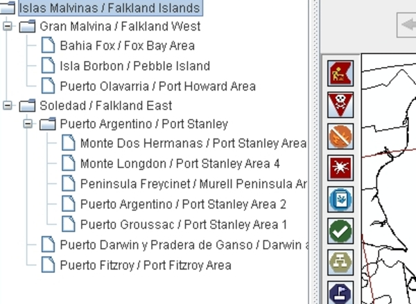 ESTRUCTURA ADMINISTRATIVA (Islas Malvinas)
