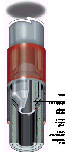 El tubo externo de acero puede confeccionarse en diámetros de 4 ½ o 3 ½, mientras que el tubo interno o liner conductor es de 2 3/8.