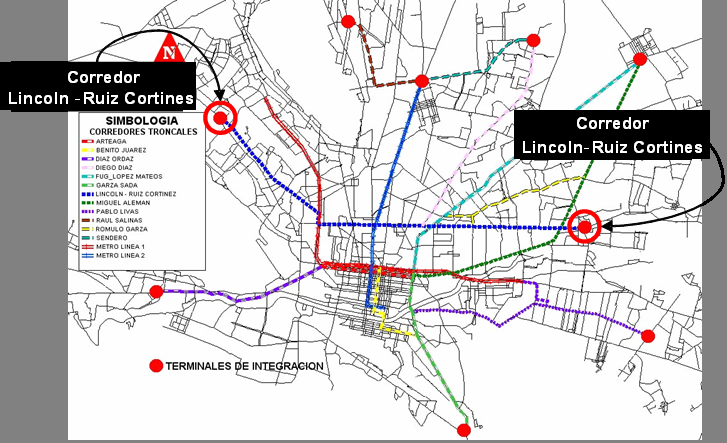 Corredor Monterrey BRT Lincoln-Ruiz Cortines (Obra Pública y Concesiones Estatales ) 4.1 Mill Hab ESTRUCTURA FINANCIERA (MDP) DESCRIPCIÓN DEL PROYECTO Corredor de 24.