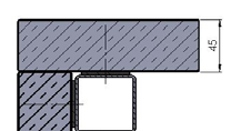 Panel 25 mm La carcasa de un CLIMATIZADOR está compuesta normalmente por: Estructura formada por perfil de diferentes formas, de acero galvanizado, aluminio o acero inoxidable según requerimientos