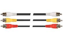 00 206-246 206-248 Cable con plug 3,5 mm a 3 plugs RCA para