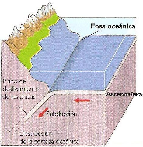 , Por qué la superficie terrestre no se hincha cuando se expande el fondo oceánico?. La única respuesta posible es que el fondo oceánico debe destruirse en algún lugar.