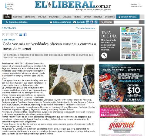 Medio: El Liberal Sección: Santiago