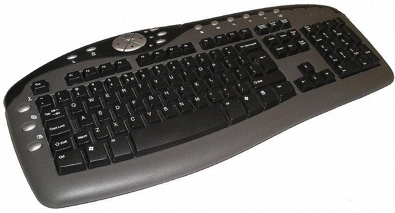 TIPOS DE TECLADO Teclado inalámbrico: suelen ser teclados comunes donde la comunicación entre el