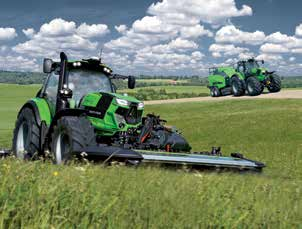 explotaciones. En los años siguientes DEUTZ-FAHR continúa su evolución tecnológica con el objetivo de aumentar la productividad de los agricultores y la eficiencia de sus tractores.