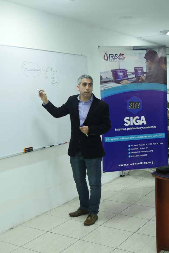 Past. consultor del SIGA en el MEF ( MInisterio de Economía y Finanzas) Implantador, Capacitador y mejor Expositor del SIGA-MEF en el Perú Expositor ING.