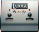 120 4860 39,60 Pedal interruptor para amplificador Laboga-Alligator Parámetro: cambio de canal, Selección