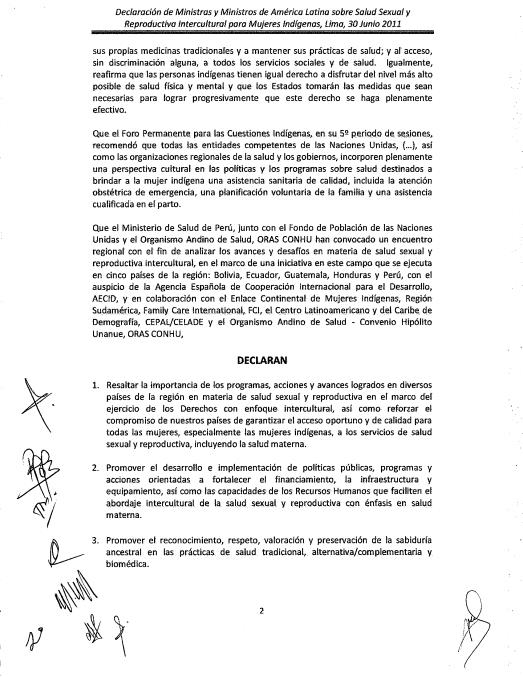 Declaración de Medellín sobre la Prevención del Embarazo en