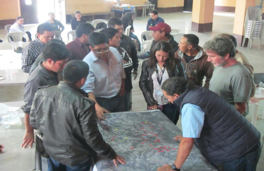 Cuenca Alta del Río Nahualate Se implementa el Proyecto Paisajes Productivos Resilientes al Cambio Climático -PPRCC-, a través de proyectos comunitarios locales (PCL) enmarcados en los caminos de la