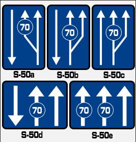 Los peatones tienen prioridad. S-31. Fin de zona a 30. Indica que se aplican de nuevo las normas generales de circulación. S-50 a, b, c, d y e.