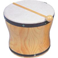 MÚSICA ID 1281625 BONGÓ Bongó de madera semiprofesional con baqueta ideal para la ejercitación de ritmo y la