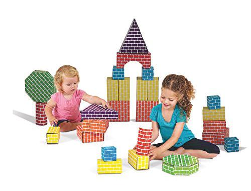 MATEMÁTICAS ID 1359264 TANGRAMA GIGANTE Set de 7 piezas grandes y suaves de espuma con las que se pueden crear diferentes figuras, para jugar con uno o más niños/as.