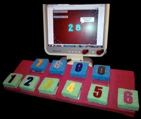 Página 2 de 12 Teclado de esponjas (Scratch + Makey Makey) Breve descripción Se trata de un teclado adaptado de diez teclas numéricas de 6x6x2 centímetros realizado con esponjas y números de fieltro,