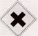 Inflamable líquido: símbolo negro sobre fondo rojo.