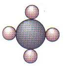 Ejemplos: C H 4 (metano) En cada molécula
