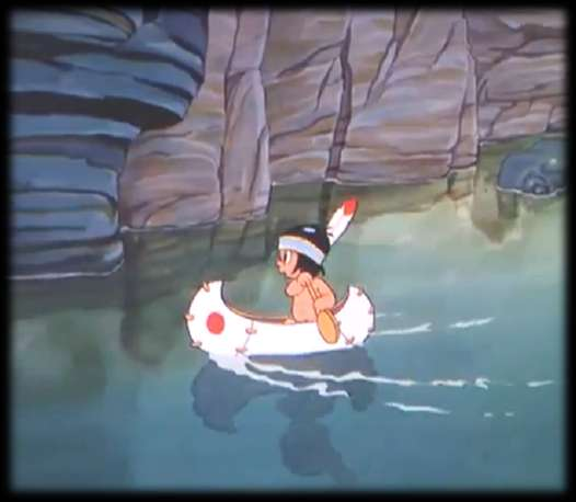C est l histoire d Hiawatha, un garçon très courageux, qui naviguait sur la rivière, dans son petit canoë, les oiseaux chantaient tandis qu il ramait mais il n entendait rien parce qu il ne pensait