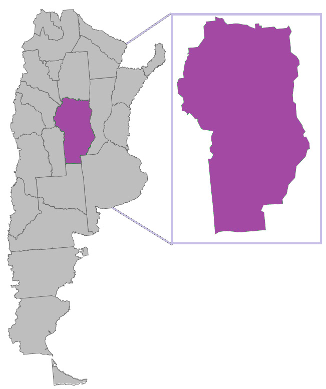 Provincia de Córdoba en Números Cantidad de Habitantes: 3.657.654 Superficie: 165.
