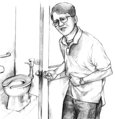 Síntomas de la diarrea Es posible que las personas con diarrea también tengan los siguientes síntomas: calambres en el abdomen (la zona entre el pecho y las caderas) inflamación en el abdomen
