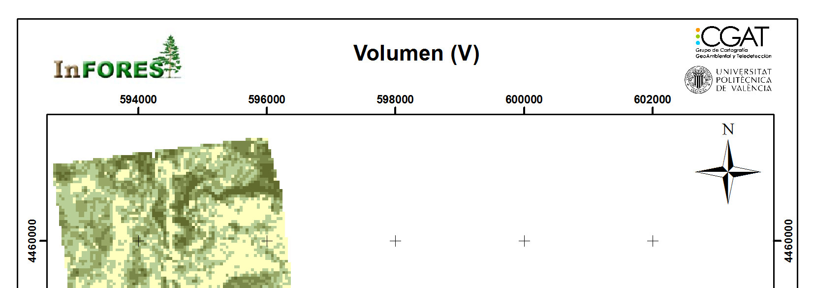 siguientes variables forestales: Área basal, volumen, biomasa, fracción de cabida cubierta, altura dominante, número de pies (figura 7).