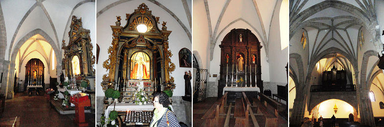 ❶ Croquis del templo de Santa María de la Asunción. En 1973 se le concedió la condición de basílica menor.