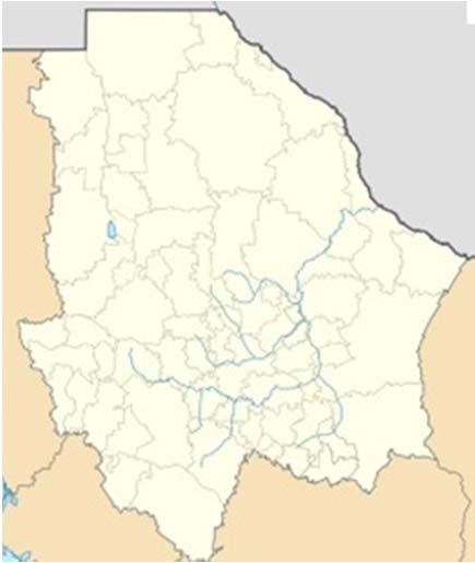 Agustín es una de las 23 localidades del denominado Valle de Juárez. La Figura 1 muestra la ubicación de la comunidad de San Agustín.
