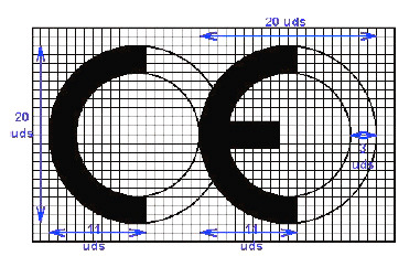 El citado artículo establece que, además del símbolo CE, deben estar situadas, en una de las cuatro posibles localizaciones, una serie de inscripciones complementarias (cuyo contenido específico se