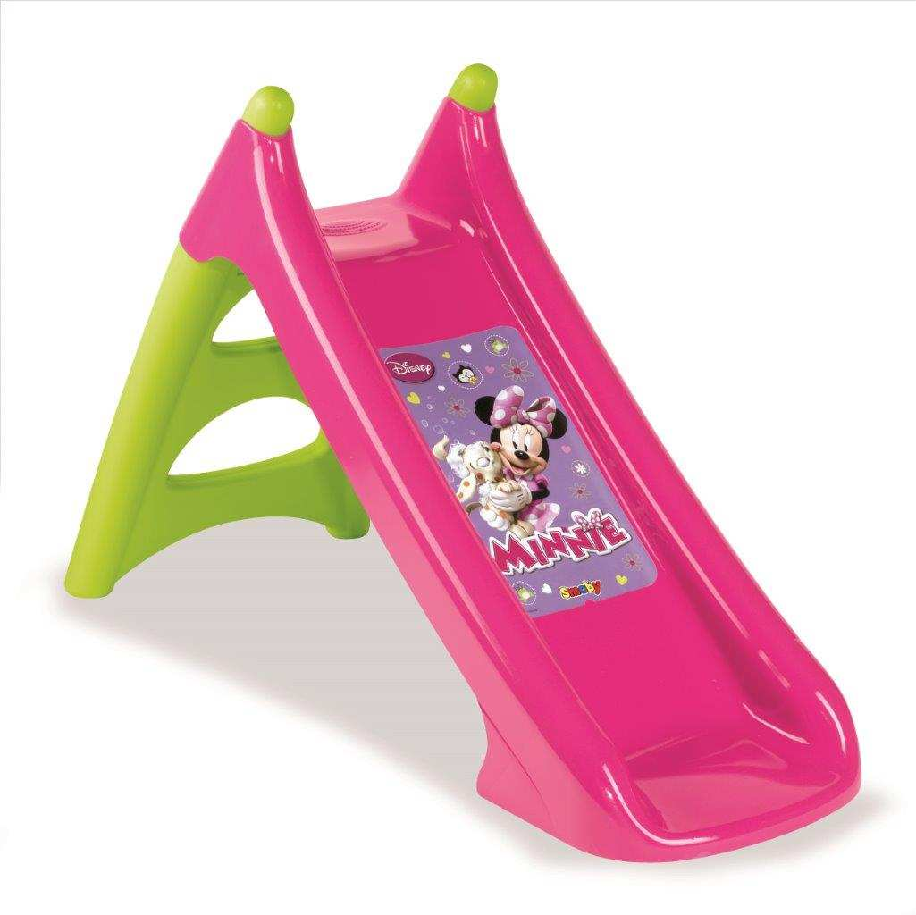 TOBOGÁN XS MINNIE Tobogán de Minnie, ideal por su tamaño y diseño. Para que los niños disfruten al aire libre.