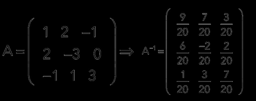 Matriz inversa Si premultiplicamos (multiplicamos por la izquierda) o