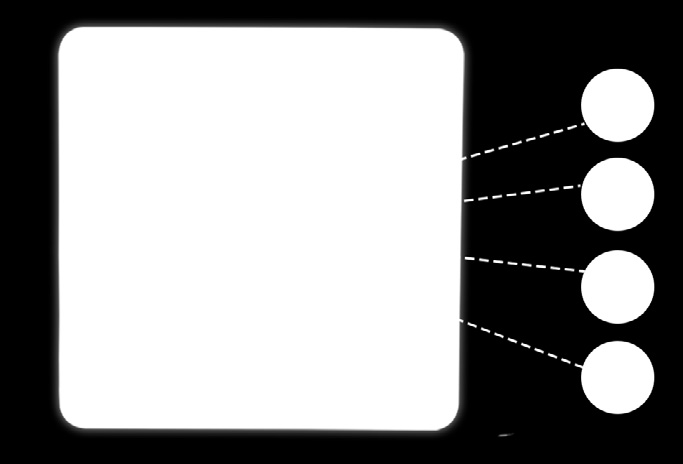 Los puntos de acceso de Mojo tardan menos de dos minutos en activarse y configurarse una vez establecida la conexión con la nube Admiten hasta ocho SSID individuales por radio, lo que permite la